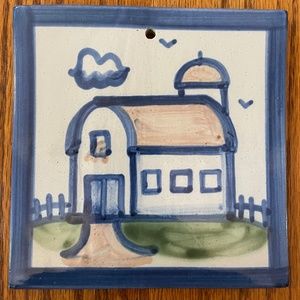 M. A. Hadley Pottery tile